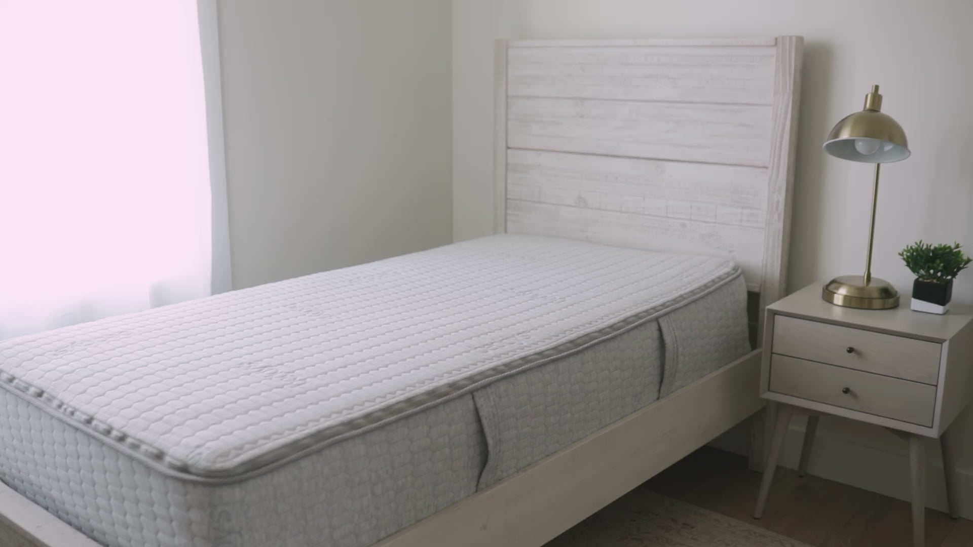 A video highlighting a ZipClean Beddys Mattress and it's unique features for easy washing.